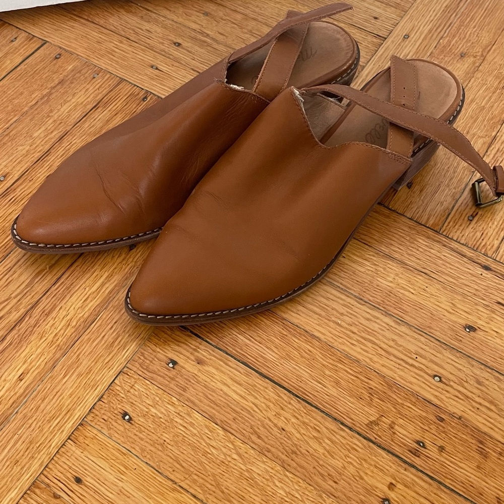 Madewell slingback mules